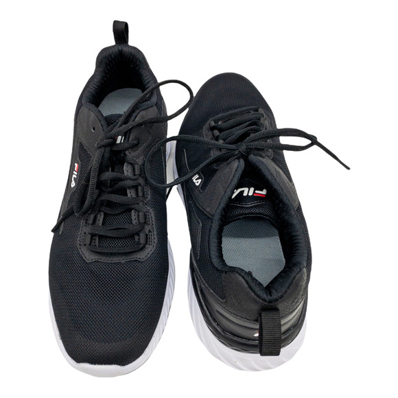 Fila Mens Trazoros Energized 2 Lace Up Mesh Running Sneakers Black Size 10 or 11 - Picture 6 of 8